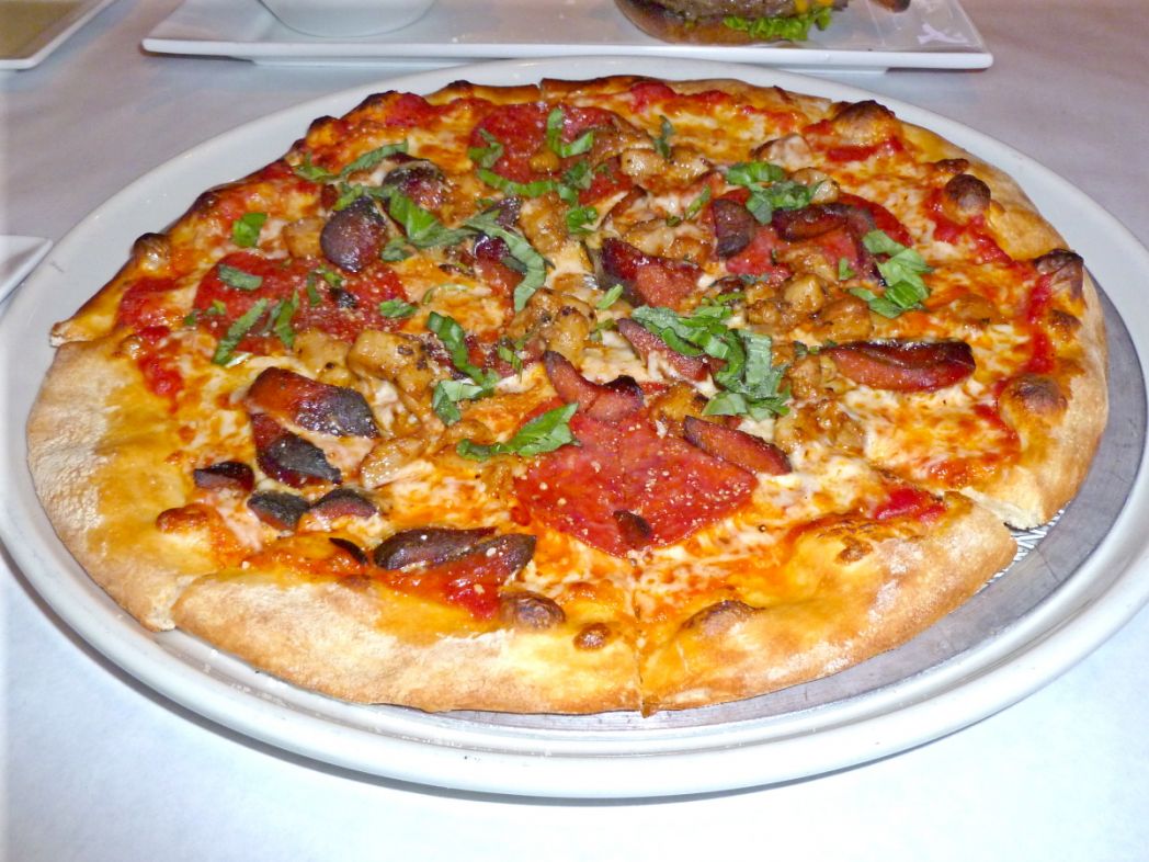Combo Pizza at Johnny Garlic's