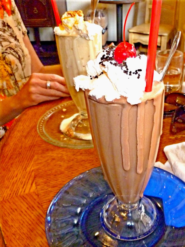 Milk Shakes at Blue Plate Lunch Counter and Soda Fountain
