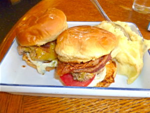 Northwest Sliders at Blue Plate Lunch Counter