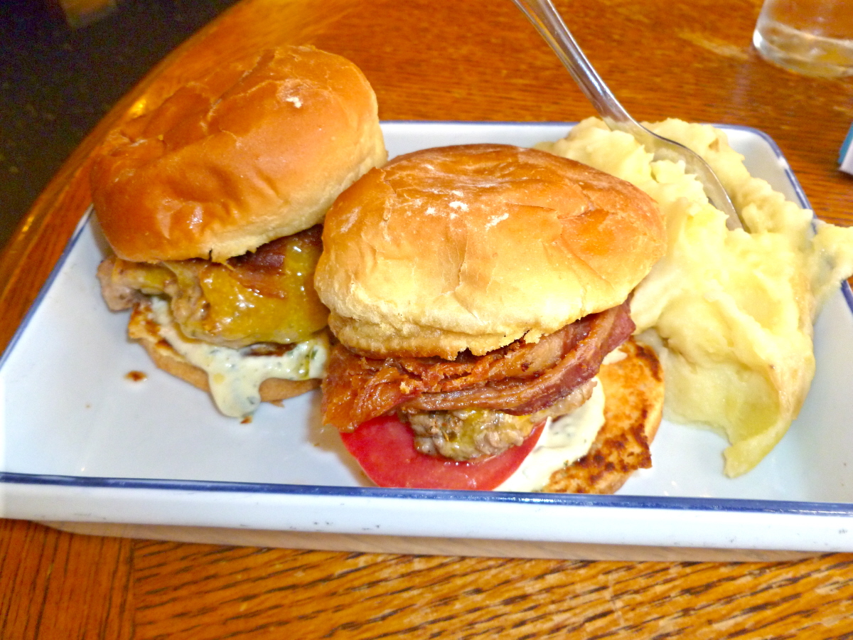 Northwest Sliders at Blue Plate Lunch Counter