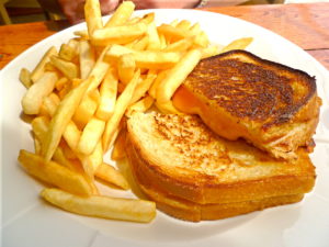 Grilled Cheese at Rick's Press Room