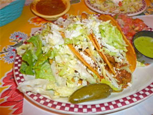 Tacos at Red Iguana