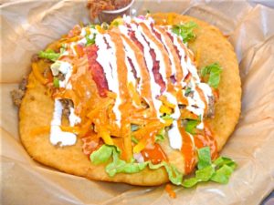 Indian Fry Bread Taco at Tocabe